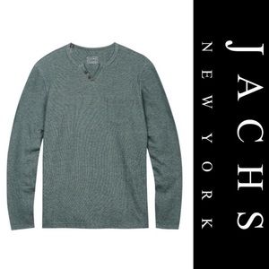 Jachs New York Split V Long Sleeve Shirt Large